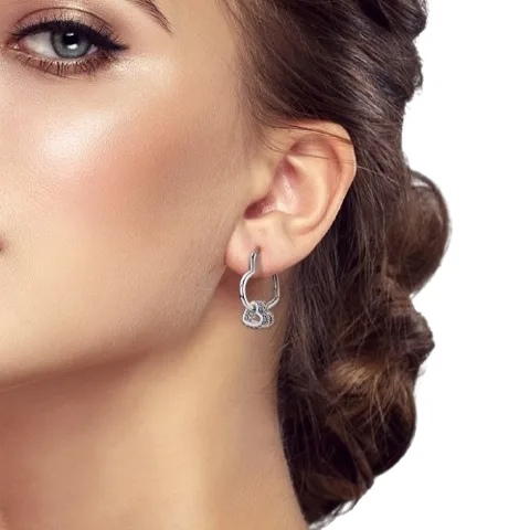 Aretes de Plata 925 Modelo Rebecca