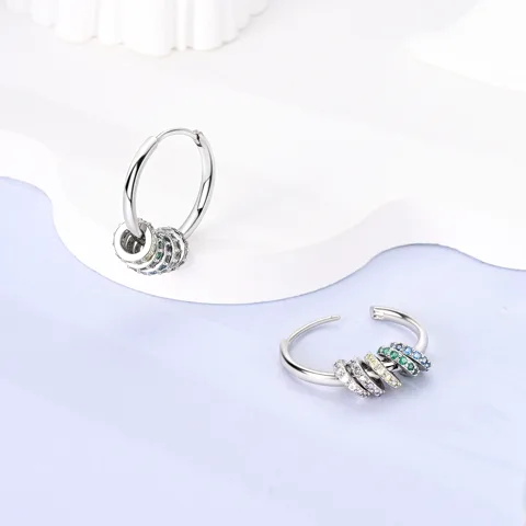 Aretes de Plata 925 Modelo Sofía