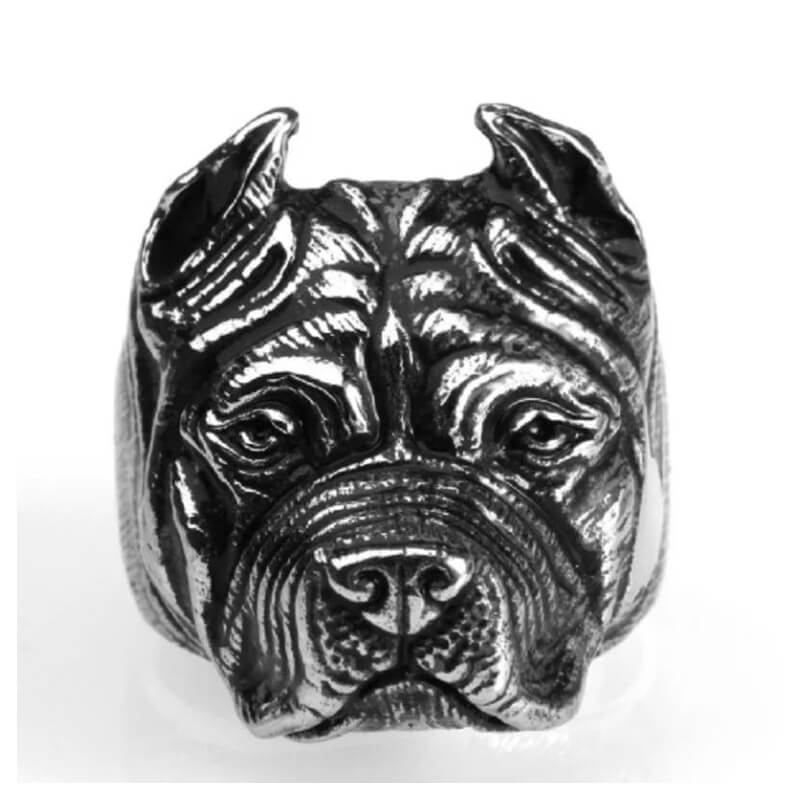 Anillo Para Hombre Modelo American Pit Bull