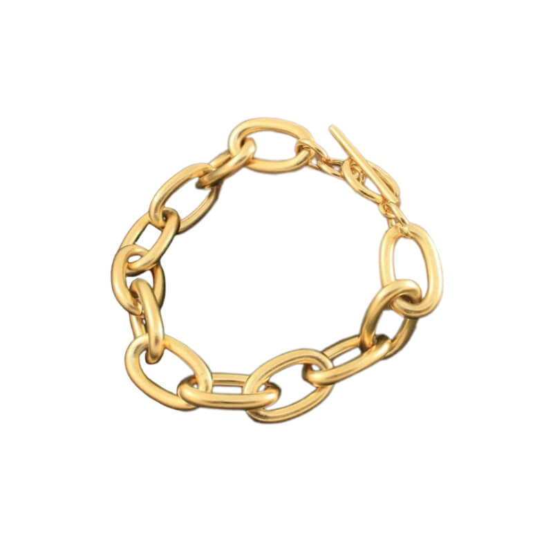 Pulsera Dorada para Mujer Modelo Pandora Bañado en Oro