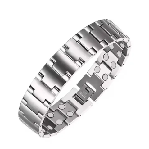 Pulsera Magnética Funcional de Titanio con Imanes de NdFeB