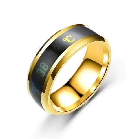 Anillo Medidor de Temperatura Unisex
